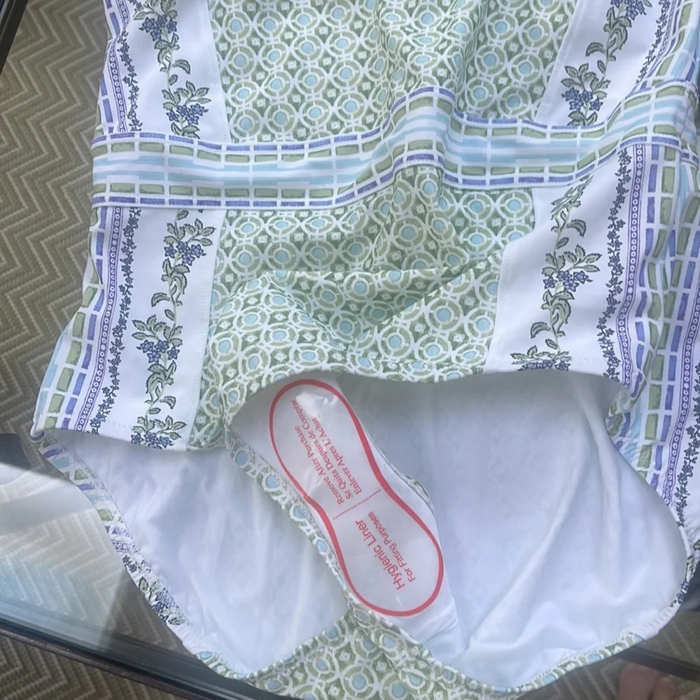 Tory Burch NWT Lipsi Swimsuit in Botanical Garden S - Picture 7 of 10